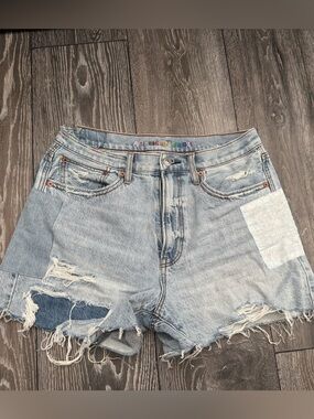 AE Patchwork Jean Shorts